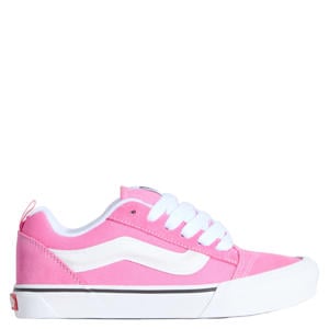 KNU Skool suede sneakers roze/wit