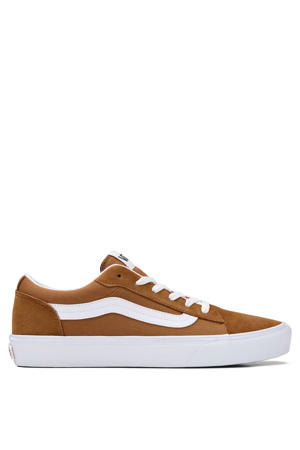Vero LS suede sneakers cognac/wit