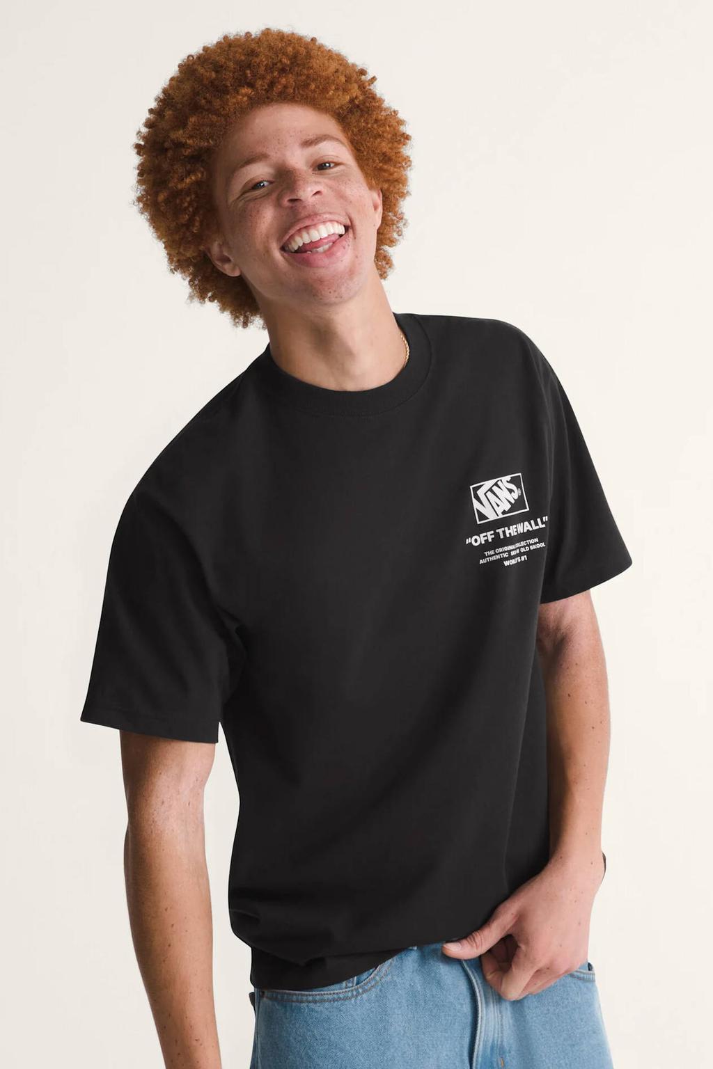 Vans T-shirt zwart