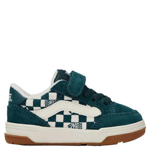 Hylane suede sneakers groen/wit