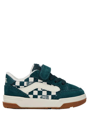 Hylane suede sneakers groen/wit
