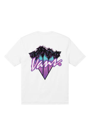T-shirt met backprint wit