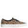 VANS Authentic Animalier sneakers met panterprint lichtbruin