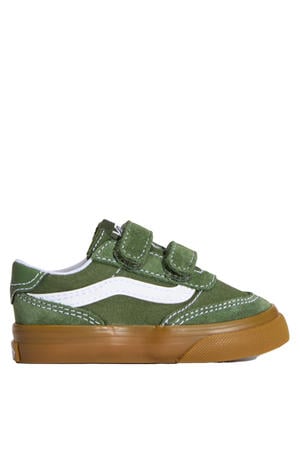 Brooklyn LS sneakers donkergroen/wit