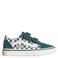 Vans Old Skool leren sneakers blauwgroen/ecru