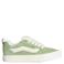 Vans KNU Skool suede sneakers olijfgroen/wit