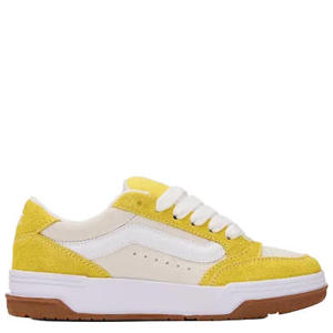 Hylande suede sneakers geel/wit