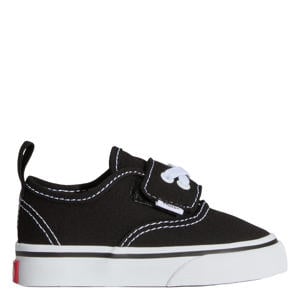 Authentic suede sneakers zwart/wit