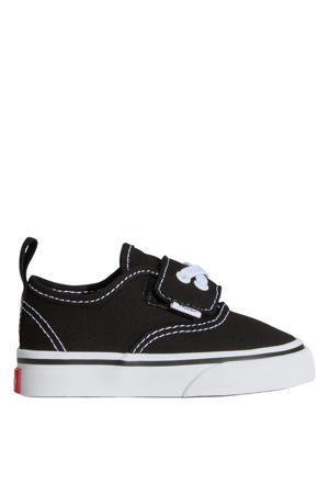 Authentic suede sneakers zwart/wit