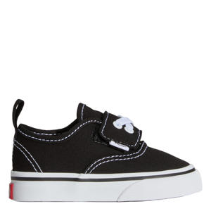 Authentic suede sneakers zwart/wit