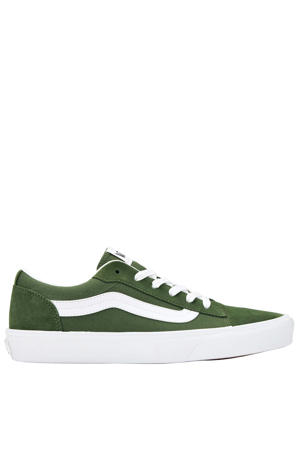 Vero LS suede sneakers groen/wit