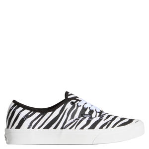Authentic Animalier sneakers met zebraprint wit/zwart