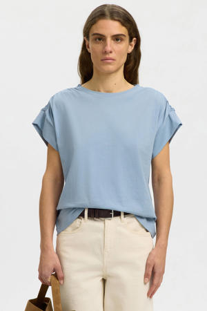 T-shirt lichtblauw