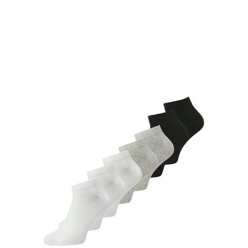 JACK & JONES sneakersokken JACDELAN - set van 7 wit/multi afbeelding
