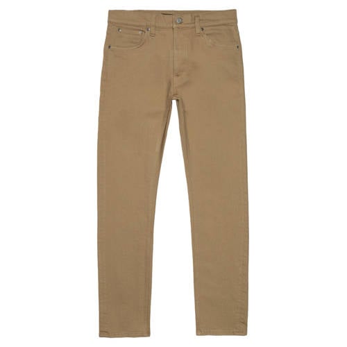 Nudie Jeans Lean Dean slim fit jeans kaki afbeelding
