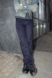 thumbnail: Nudie Jeans Gritty Jackson regular fit jeans donkerblauw