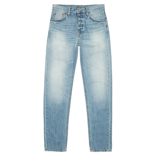 Nudie Jeans Steady Eddie II regular fit jeans light blue denim afbeelding