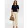 Selected top zwart gebreid