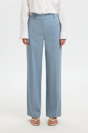 Wide leg regular waist casual broek