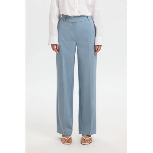 SELECTED FEMME Wide leg regular waist casual broek afbeelding