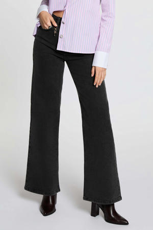 flared jeans black denim