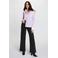 Morgan flared jeans black denim