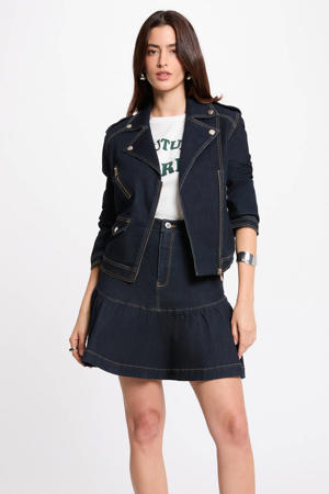 spijkerjas dark blue denim