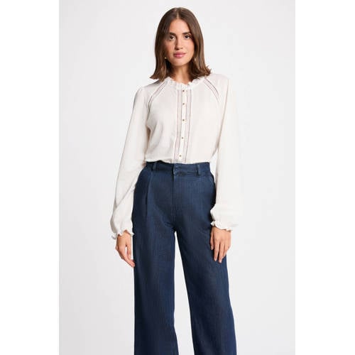 Morgan blouse wit afbeelding