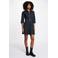 Morgan jurk dark blue denim