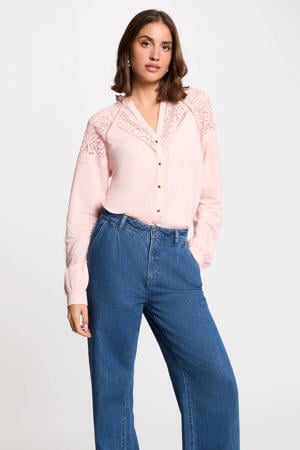 blouse lichtroze