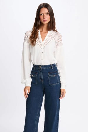 blouse ecru