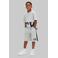 Calvin Klein relaxed sweatshort grijs melange