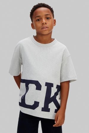 T-shirt grijs melange