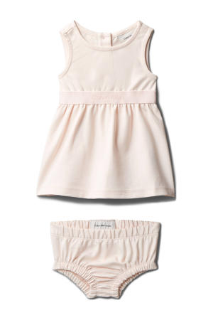 jurk met bloomer ecru