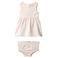 Calvin Klein jurk met bloomer ecru