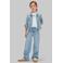 Calvin Klein wide leg jeans light blue denim