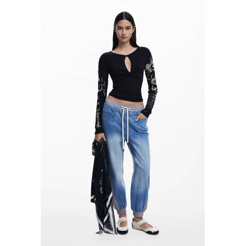 Desigual sjaal zwart afbeelding