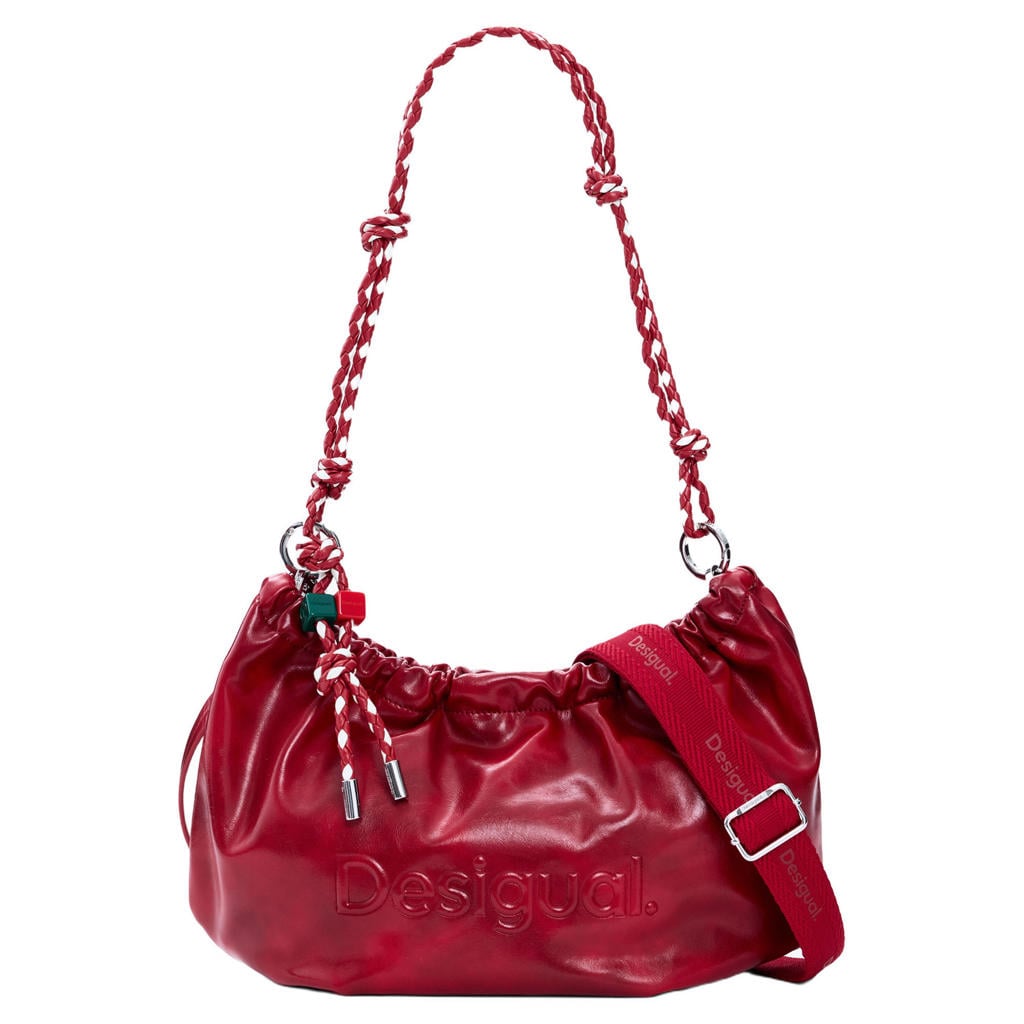 Desigual schoudertas rood