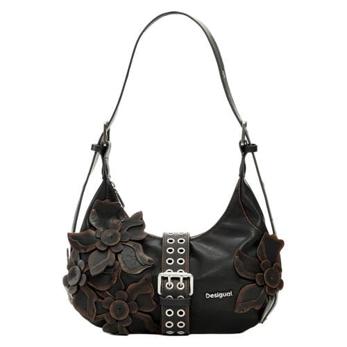 Desigual schoudertas donkerbruin afbeelding