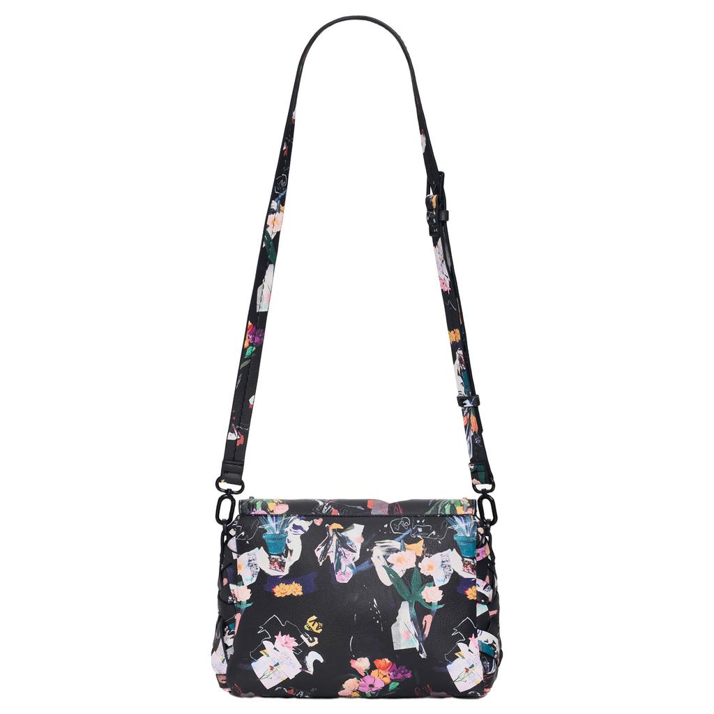 Desigual crossbody tas met print zwart