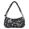 Desigual schoudertas met print zwart