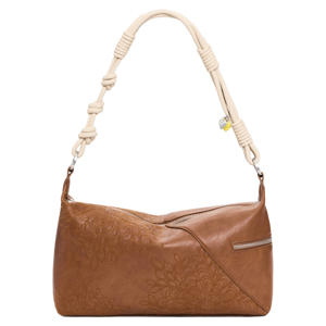 schoudertas cognac