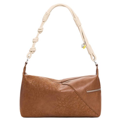 Desigual schoudertas cognac afbeelding