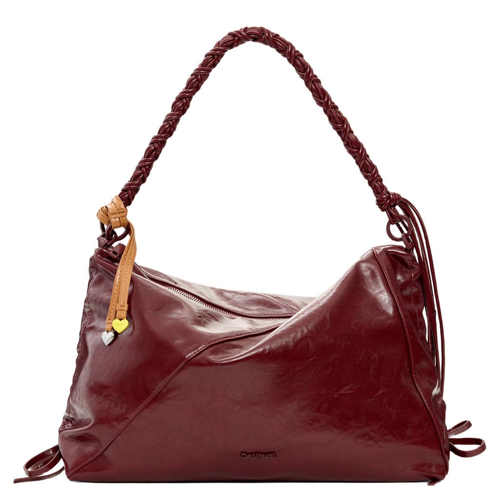 Desigual schoudertas donkerrood