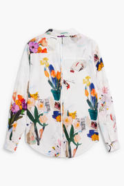 thumbnail: Desigual gebloemde blouse wit