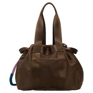 nylon shopper donkerbruin