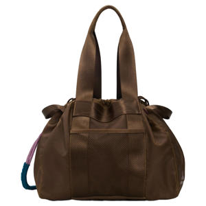 nylon shopper donkerbruin