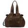 Desigual nylon shopper donkerbruin