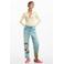 Desigual tapered jeans light blue denim