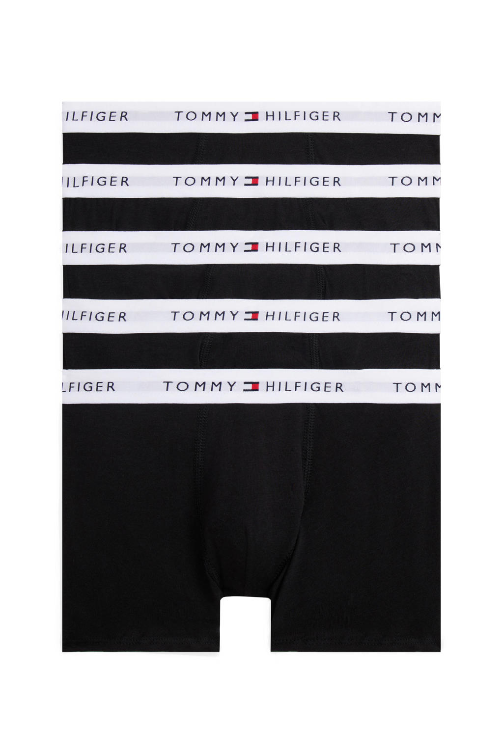 Tommy Hilfiger katoenen boxershorts - zwart (set van 5)